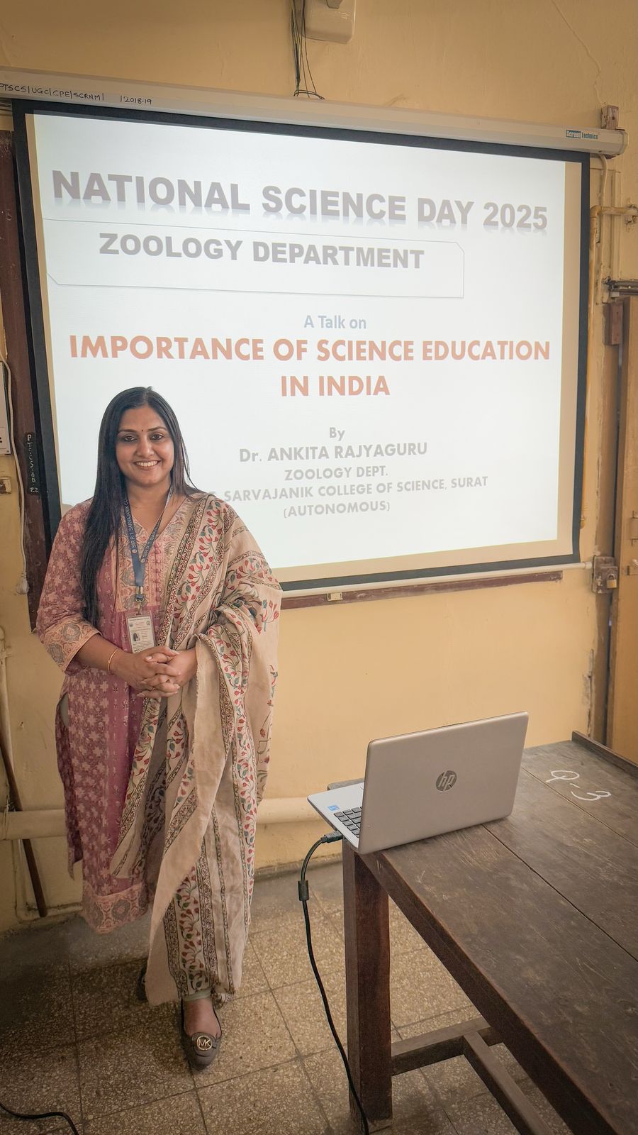 Department of Zoology, Celebration of National Science Day (Zoology Department)