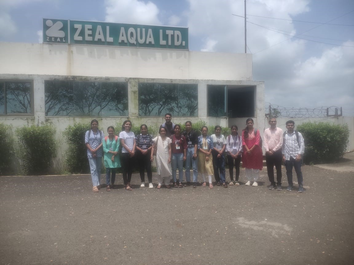 Educational Excursion – Zeal Aqua- Prawn Processing Unit Olpad