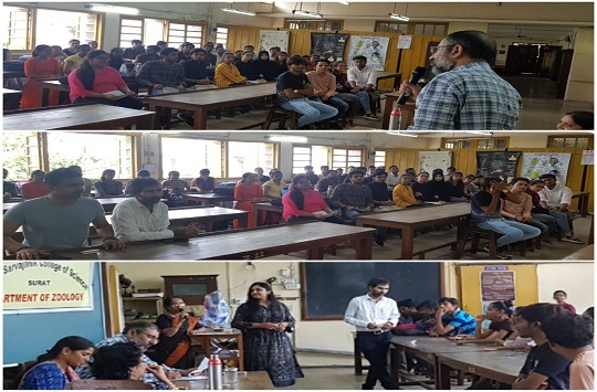 Activities in Department of Zoology 