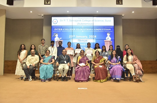 Inter college Elocution Competition 2023