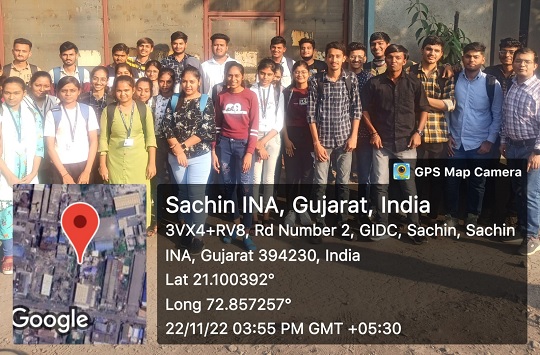 Industrial Visit to Macson Products (Chemistry)