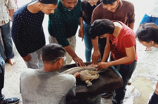 Study tour to Fish Farm Kosmada